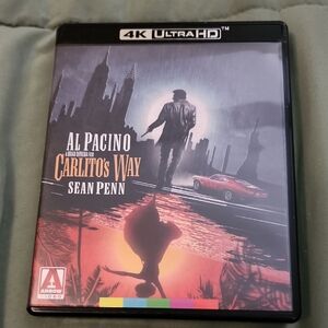 4k Carlitos Way Arrow Video Boutique Blu Ray 1993 Gangster